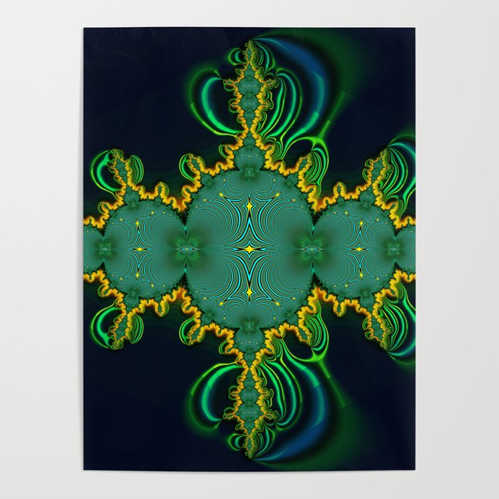 Emerald Art Poster