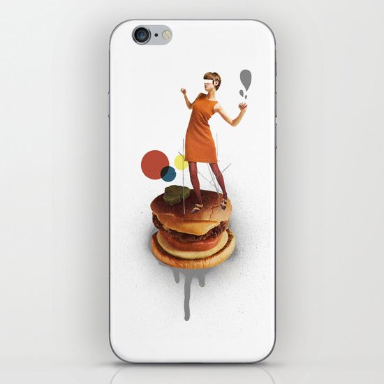 These Burgers Are Crazy | Collage iPhone & iPod Skin