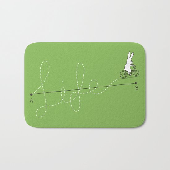 Life is a Journey Bath Mat
