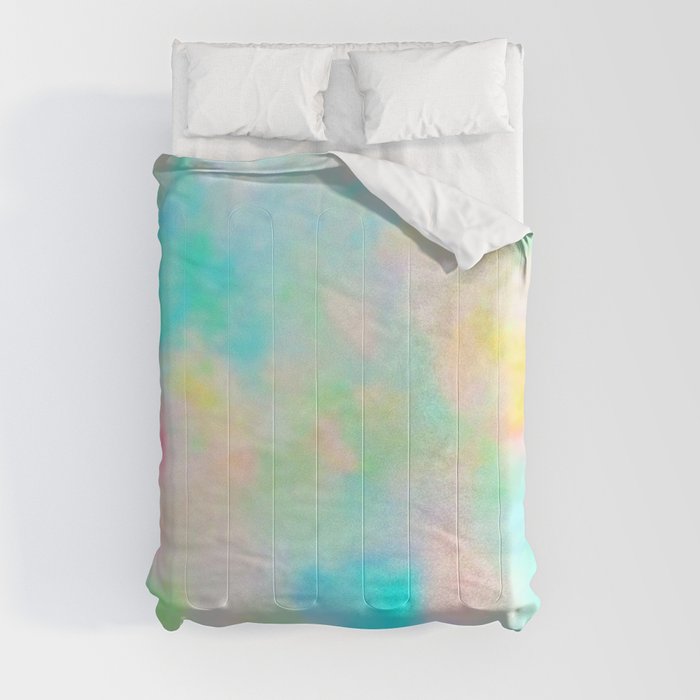 Watercolor Opal Comforter