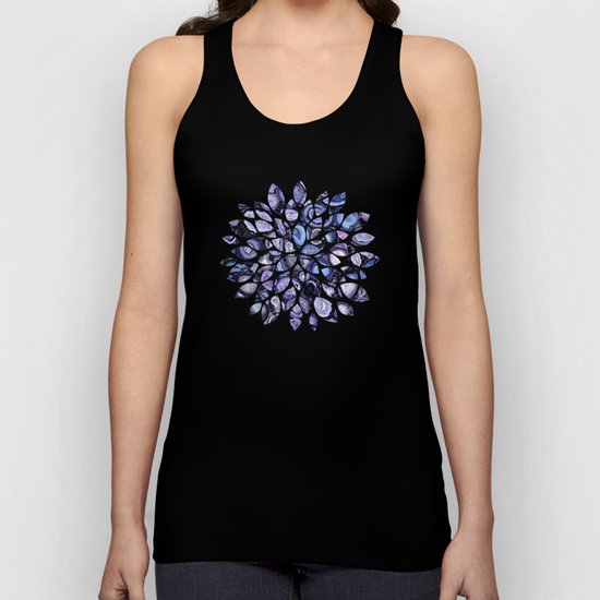 Agate crystals Unisex Tank Top