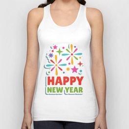 Stylish Design for New Year's 2022 Unisex Tank Top