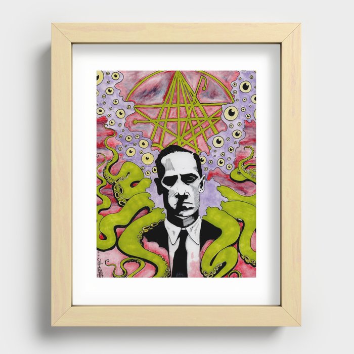Lovecraft Recessed Framed Print