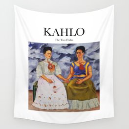 Kahlo - The Two Fridas Wall Tapestry