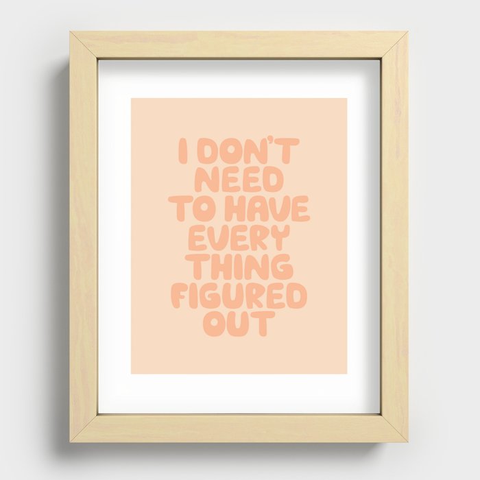 Recessed Framed Print