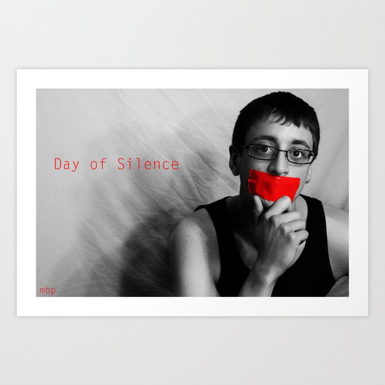 Day of Silence (Derreck). Art Print