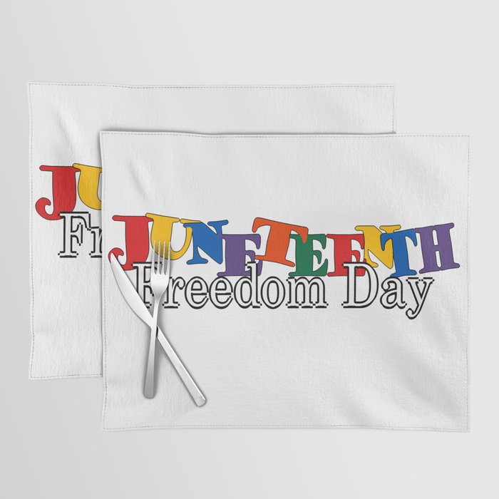 Juneteenth - Freedom Day Placemat