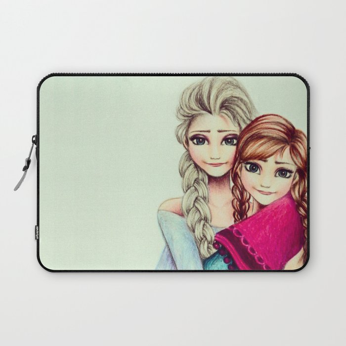 Frozen Sisters by Gabriella Livia Laptop Sleeve