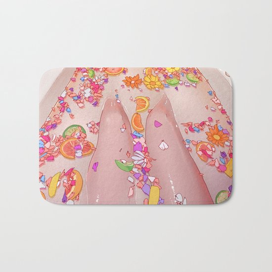 Flower Bath 7 Bath Mat