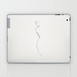 One line nude Laptop & iPad Skin