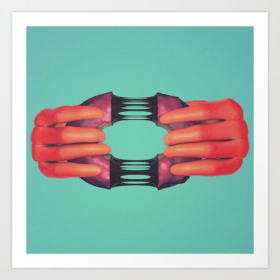 Here, have a donut. Art Print