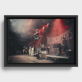 The Hellacopters Framed Canvas
