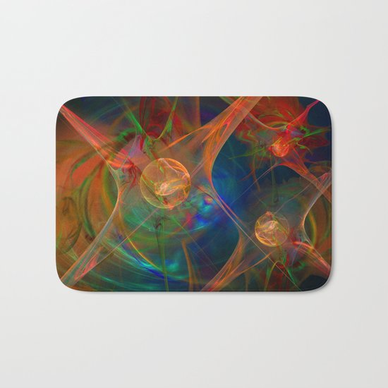 Neuron Network Bath Mat