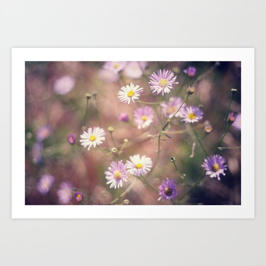 Purple Spring Art Print