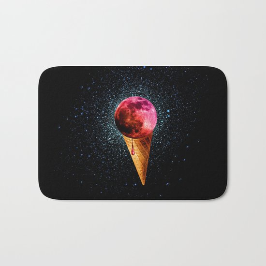 sweet side of the moon Bath Mat
