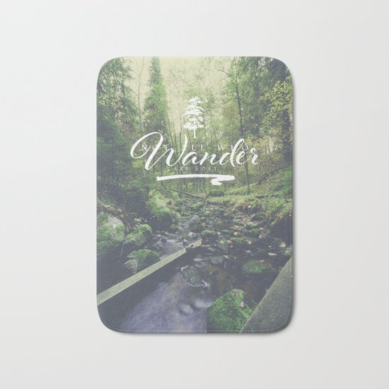 Mountain of solitude - text version Bath Mat