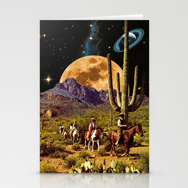 Space Cowboys Stationery Cards