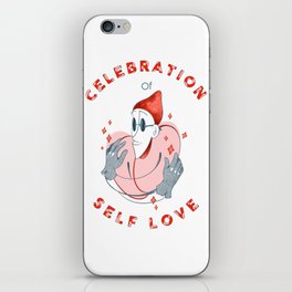Celebration of self-love iPhone Skin