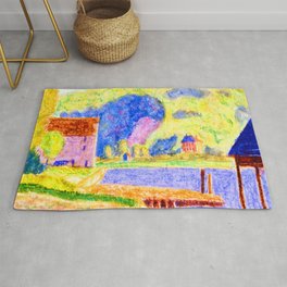 Oscar Bluemner Cold Spring Harbor Rug