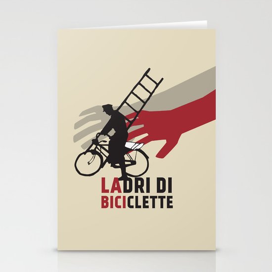 Ladri di biciclette Stationery Cards