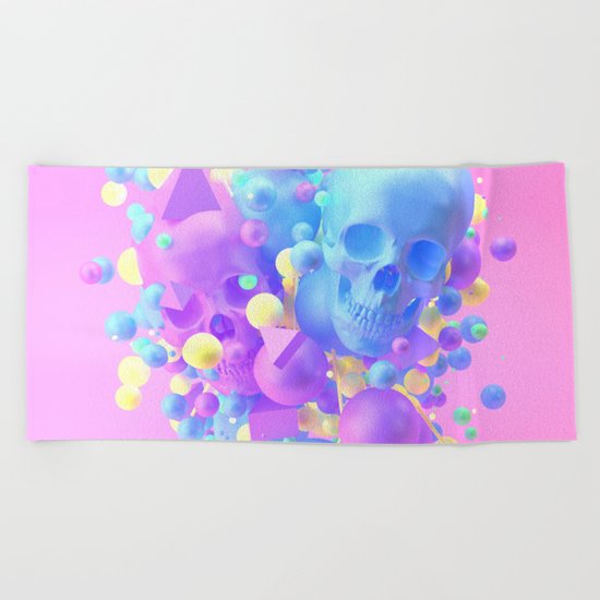 Side B Beach Towel