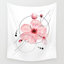 Apple blossom Wall Tapestry