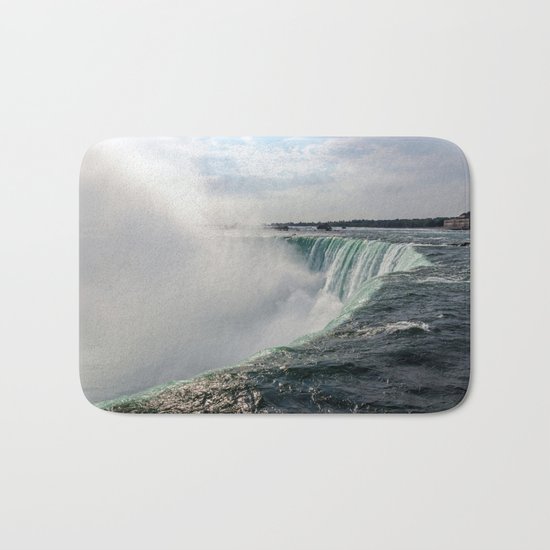 Water waterfall 5 Bath Mat