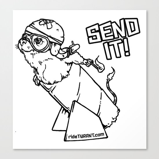TYRANT "Send It" Canvas Print