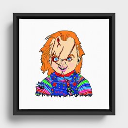 Chucky Framed Canvas