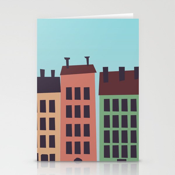 Buildings Stationery Cards