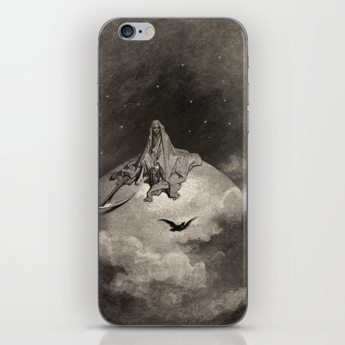 The Death, 1883 by Gustave Dore iPhone Skin