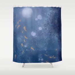 Sky Pond Shower Curtain