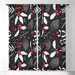 Christmas Pattern Blackout Curtain