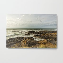 The View from Strawberry Hill, No. 4 Metal Print | Strawberryhill, Beach, Photo, Ocean, Shore, Sea, Sun, Belindagreb, Seascape, Outdoor 