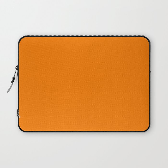 Amber Orange Laptop Sleeve