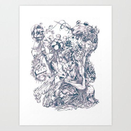 Transmigration Art Print
