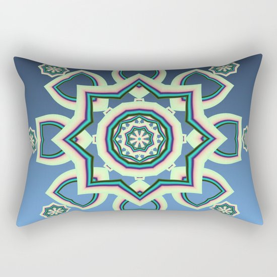 Celtic Snowflake Rectangular Pillow