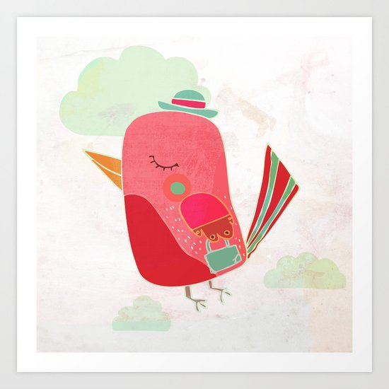 Traveller Art Print