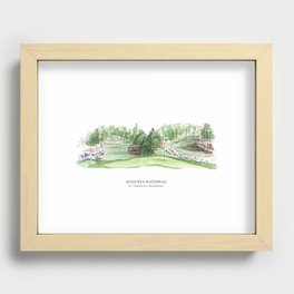 The Masters | Augusta No 7 Recessed Framed Print