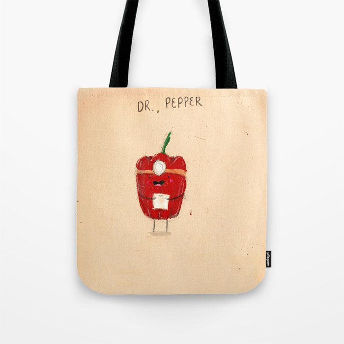 Canvas Tote Bag - Dr Pepper