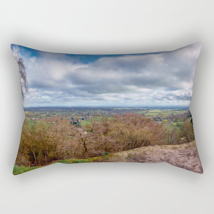 Alderly Edge panoramic Rectangular Pillow