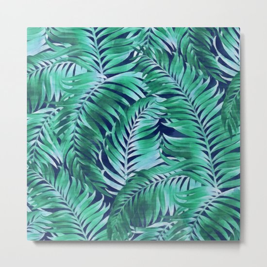 Palm leaves III Metal Print
