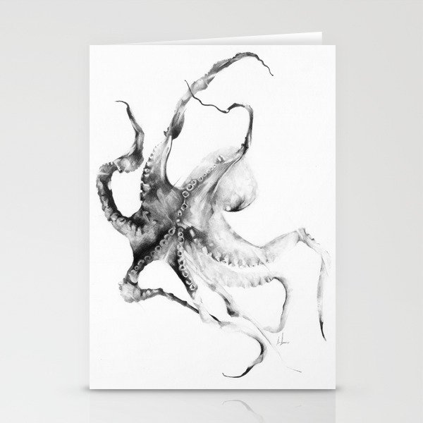 Octopus Stationery Cards