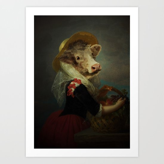 Cow #2 Art Print