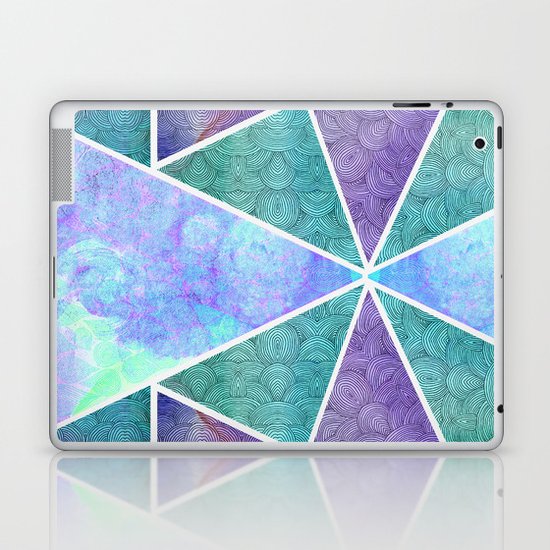 Geometric Reflection Laptop & iPad Skin