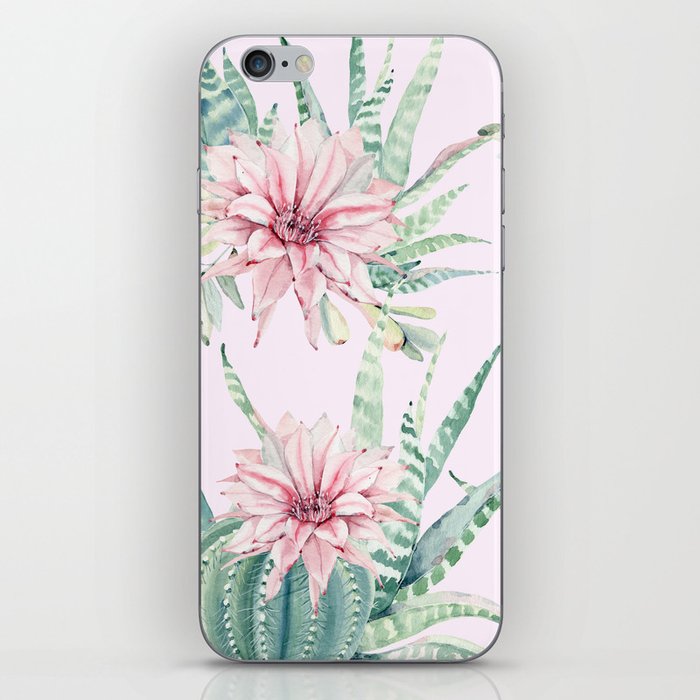 Cactus Pattern 2 Pink #society6 #buyart iPhone Skin