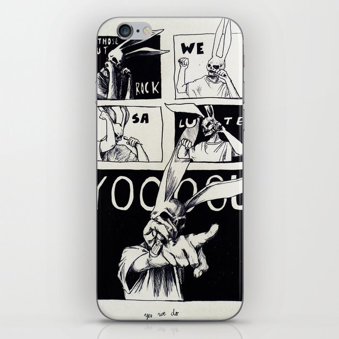 for those about to rock iPhone Skin