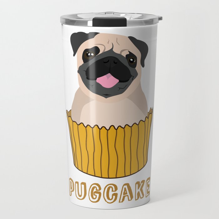 Pugcake Travel Mug