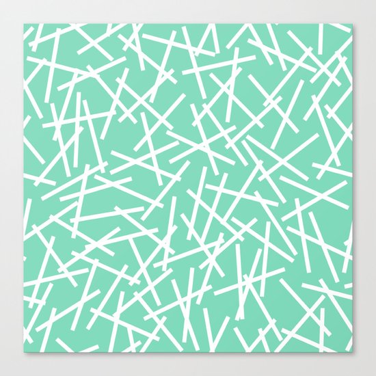 Kerplunk Mint Canvas Print