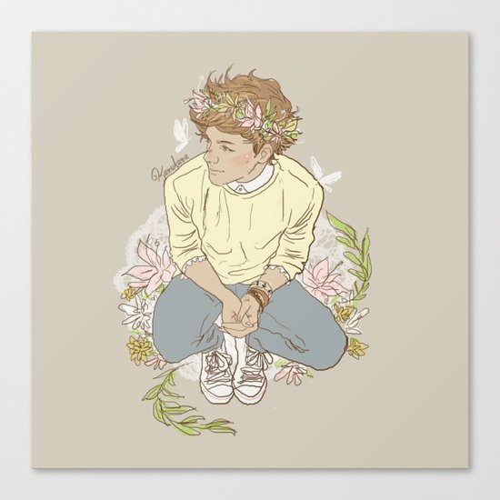 " The Sun-Kissed Boy " Canvas Print